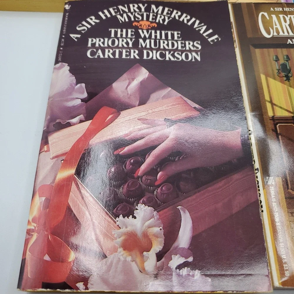 Lot of 5 Sir Henry Merrivale Mysteries Carter Dickson And So to Murder Cozy PBs